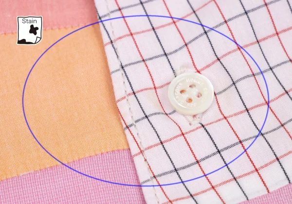 COMME des GARCONS HOMME Panel Switching Short Sleeve Shirt K-168534_003