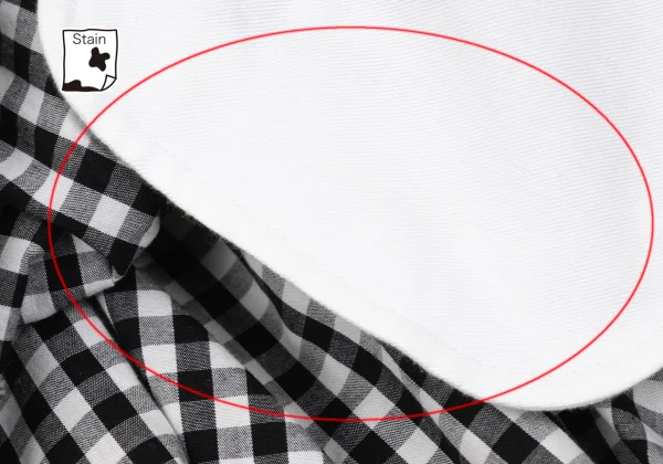 COMME des GARCONS Gingham Check Gathered Skirt K-168536_008