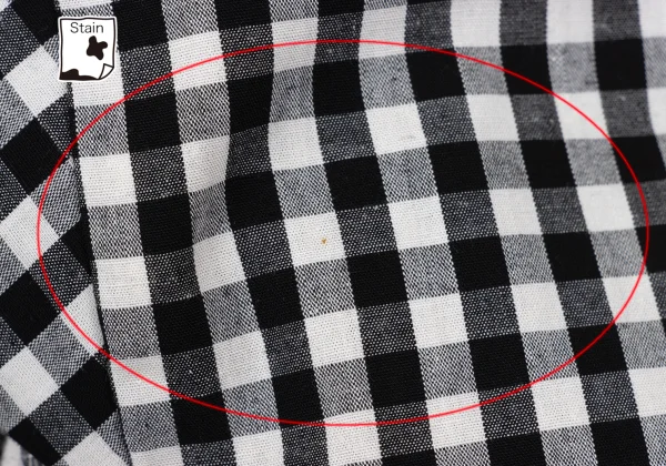 COMME des GARCONS Gingham Check Gathered Skirt K-168536_011