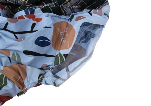 COMME des GARCONS Check Switching Reconstructed Sleeveless Blouse K-168537_009