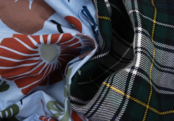 COMME des GARCONS Check Switching Reconstructed Sleeveless Blouse K-168537_018