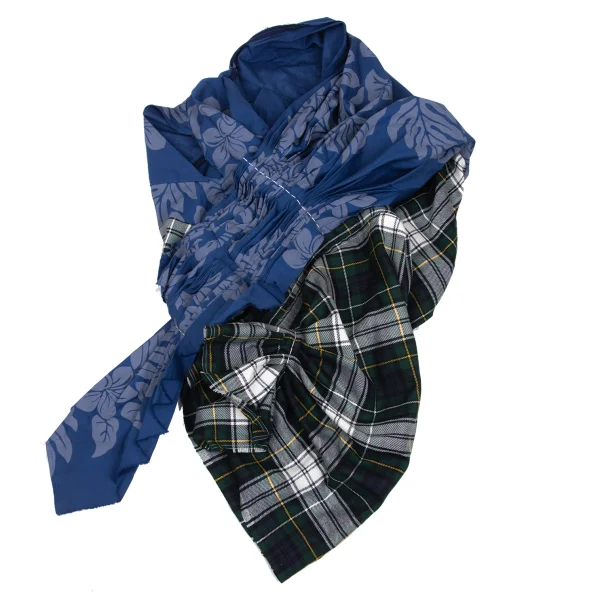 COMME des GARCONS Check Switching Reconstructed Sleeveless Blouse K-168538_002