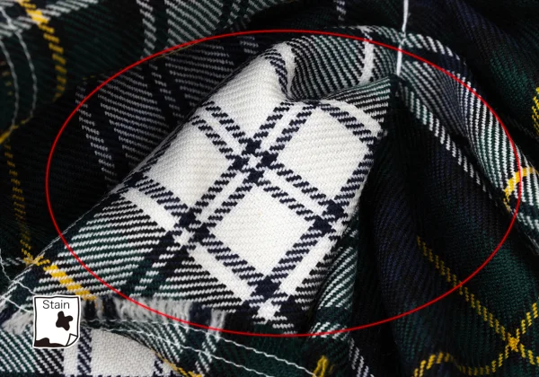 COMME des GARCONS Check Switching Reconstructed Sleeveless Blouse K-168538_010