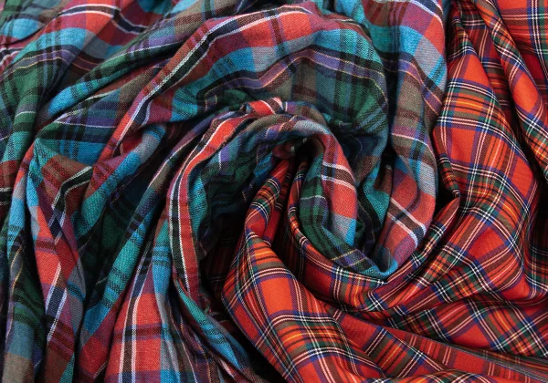 COMME des GARCONS Cutting Checked Halter Neck Dress K-168547_014