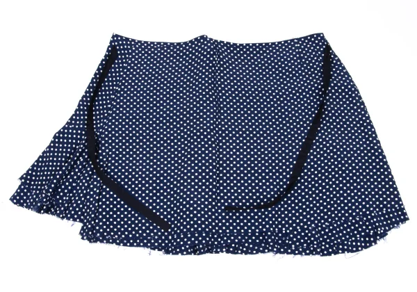 tricot COMME des GARCONS Rayon Dot Printed Cutting Skirt K-168551_008