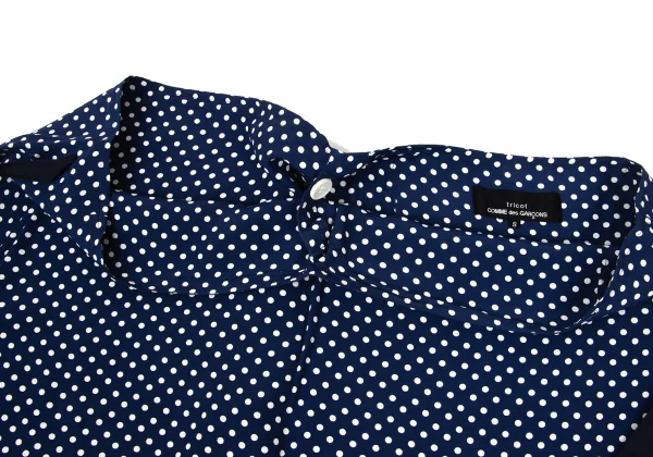 tricot COMME des GARCONS Rayon Dot Printed Cutting Skirt K-168551_009