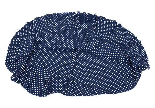 tricot COMME des GARCONS Rayon Dot Printed Cutting Skirt K-168551_012