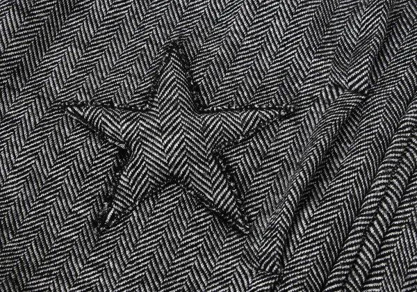 robe de chambre COMME des GARCONS Wool Blend Star Jacquard Herringbone Jacket K-168553_013