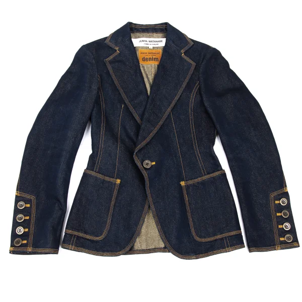 JUNYA WATANABE COMME des GARCONS denim Glitter Denim 1B Jacket K-168554_002