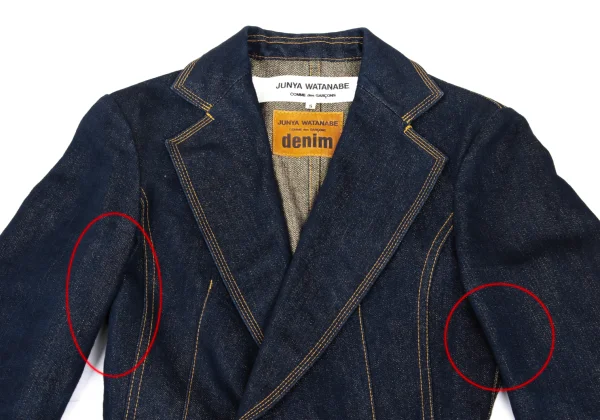 JUNYA WATANABE COMME des GARCONS denim Glitter Denim 1B Jacket K-168554_003
