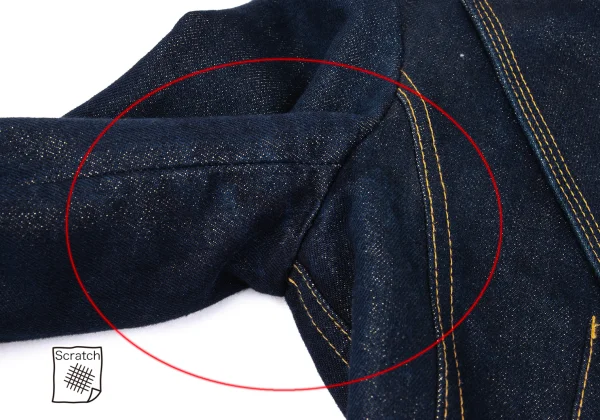 JUNYA WATANABE COMME des GARCONS denim Glitter Denim 1B Jacket K-168554_004