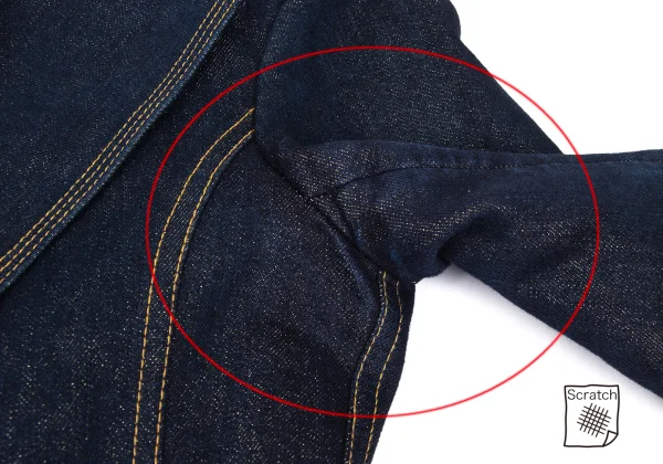 JUNYA WATANABE COMME des GARCONS denim Glitter Denim 1B Jacket K-168554_005