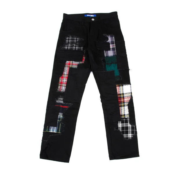 JUNYA WATANABE MAN Patchwork Jeans Black XS K-168556_001