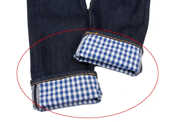 JUNYA WATANABE MAN PINK COMME des GARCONS×Levi's Check Patch Jeans K-168559_007