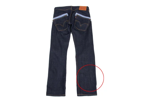 JUNYA WATANABE MAN PINK COMME des GARCONS×Levi's Check Patch Jeans K-168559_011