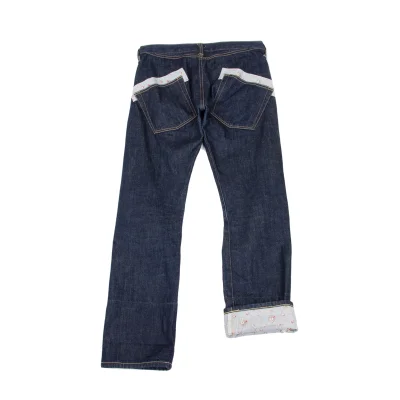 JUNYA WATANABE MAN PINK COMME des GARCONS Floral Check Patch Jeans