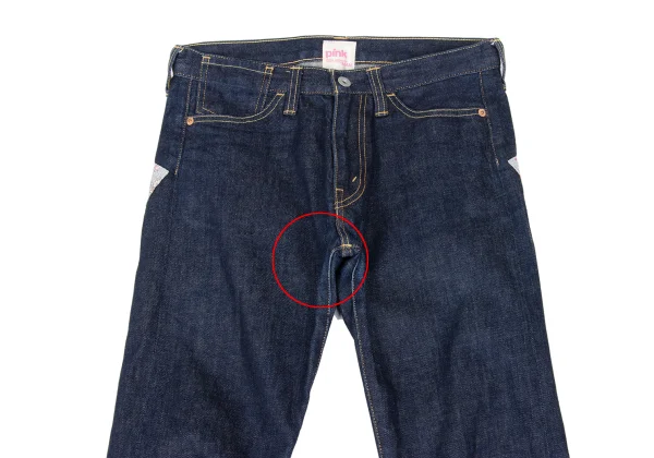 JUNYA WATANABE MAN PINK COMME des GARCONS Floral Check Patch Jeans K-168561_005