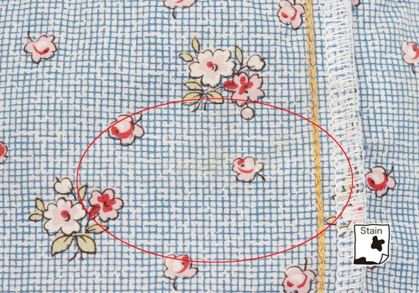 JUNYA WATANABE MAN PINK COMME des GARCONS Floral Check Patch Jeans K-168561_015