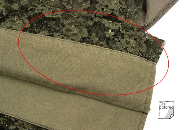 JUNYA WATANABE COMME des GARCONS Floral Lace Panel Sleeveless Dress K-168564_014