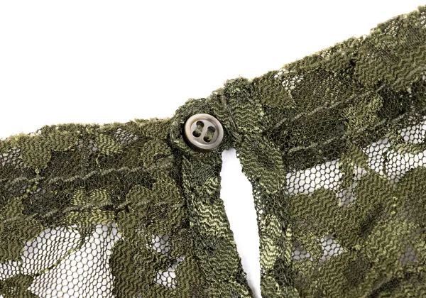 JUNYA WATANABE COMME des GARCONS Floral Lace Panel Sleeveless Dress K-168564_016