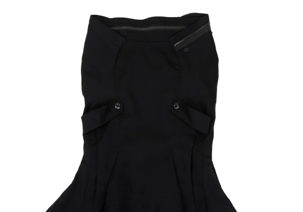 JUNYA WATANABE COMME des GARCONS Wool Cutting Reconstructed Flare Skirt K-168567_003