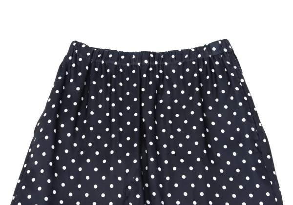 JUNYA WATANABE COMME des GARCONS Cupro Polka Dot Printed Ruffle Skirt K-168572_003