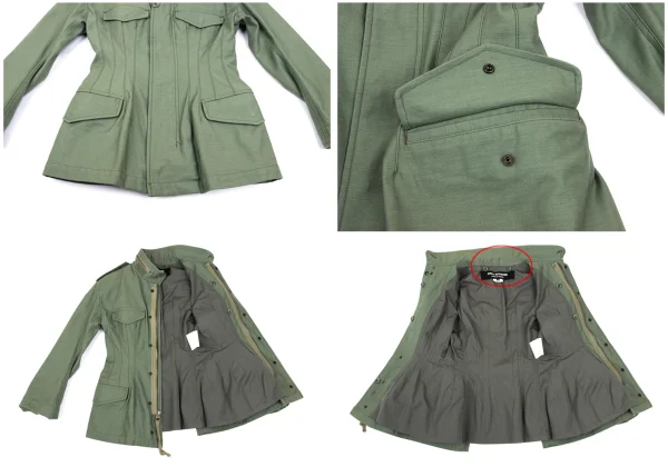 JUNYA WATANABE COMME des GARCONS Cotton Stitch Military Jacket K-168573_013