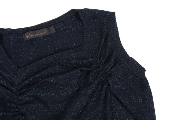 UNDERCOVER Cashmere Blend Glitter Sleeveless Knit K-168575_006