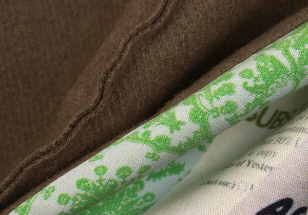 UNDERCOVER Switching Materials Damask Pattern Mini Skirt K-168577_016