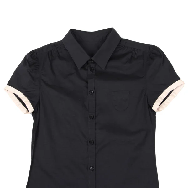 UNDERCOVERISM Point Embroidery Short-sleeved Blouse K-168578_003