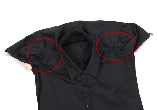 UNDERCOVERISM Point Embroidery Short-sleeved Blouse K-168578_006