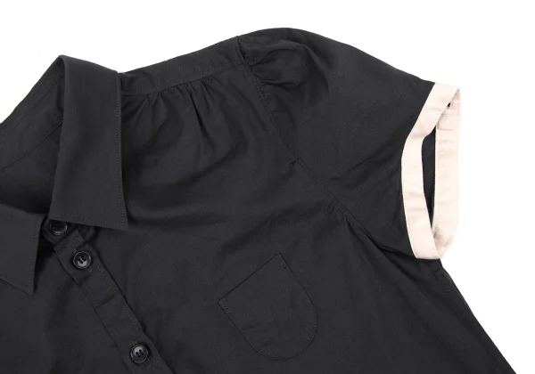 UNDERCOVERISM Point Embroidery Short-sleeved Blouse K-168578_011