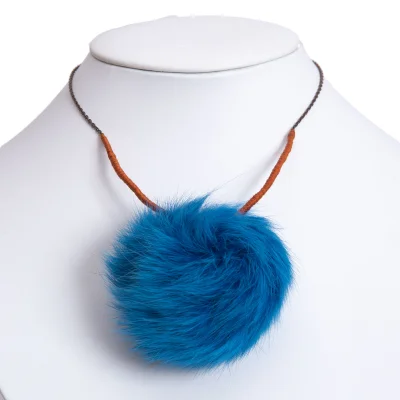 UNDERCOVER Rabbit Fur Neckless
