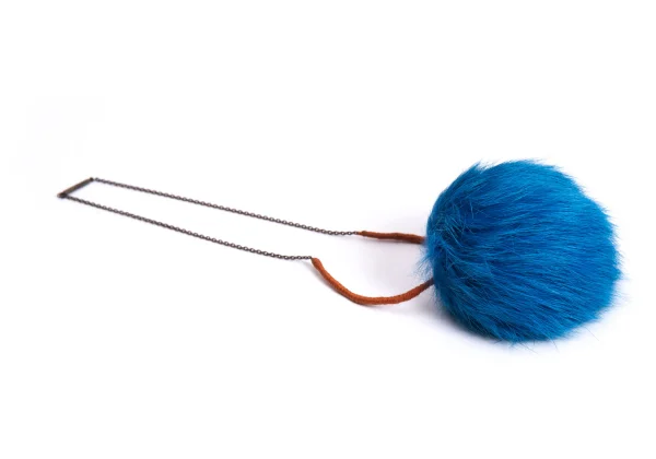 UNDERCOVER Rabbit Fur Neckless K-168580_005