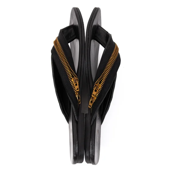 JUNYA WATANABE COMME des GARCONS Double Zip Leather Sandal K-168583_008