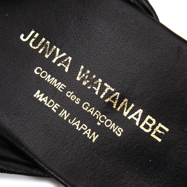JUNYA WATANABE COMME des GARCONS Double Zip Leather Sandal K-168583_014