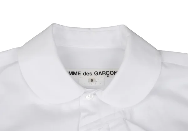 COMME des GARCONS Frill Design Round-collar Blouse K-168584_004