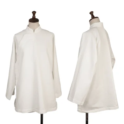 COMME des GARCONS Poly Wrap Design Stand-collar Jacket