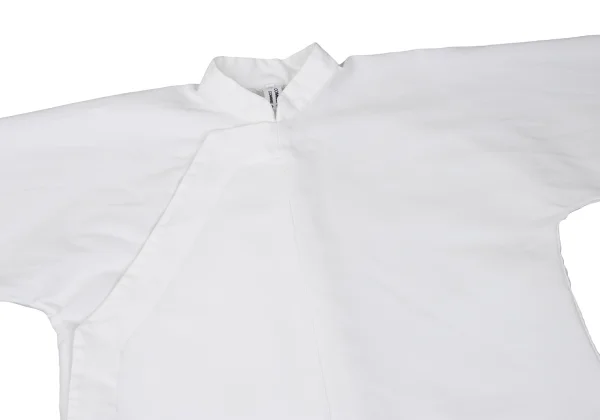 COMME des GARCONS Poly Wrap Design Stand-collar Jacket K-168585_003