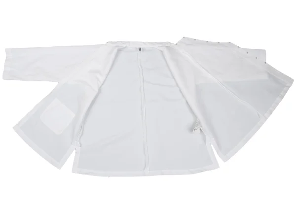 COMME des GARCONS Poly Wrap Design Stand-collar Jacket K-168585_012