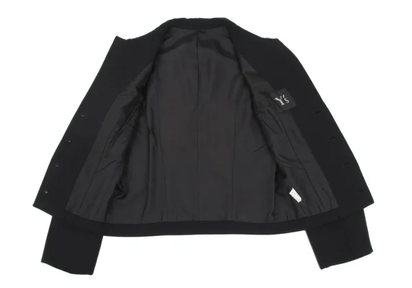 Y's Wool Concealed Button Jacket K-168588_011