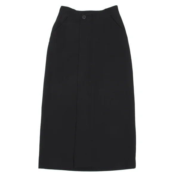 Y's Wool Concealed Zip Skirt K-168589_002