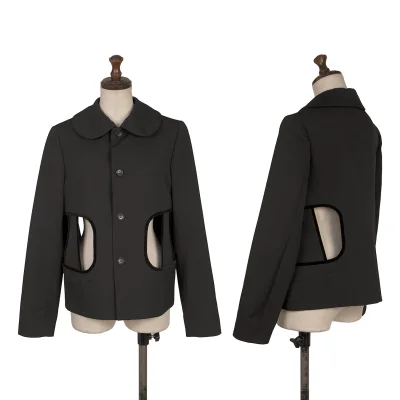 COMME des GARCONS Wool Gaba Cutting Jacket