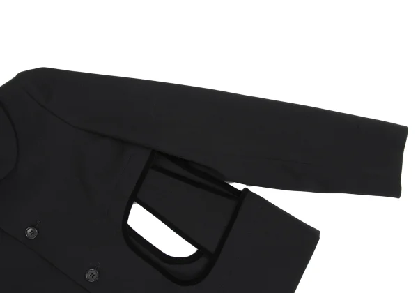 COMME des GARCONS Wool Gaba Cutting Jacket K-168592_005