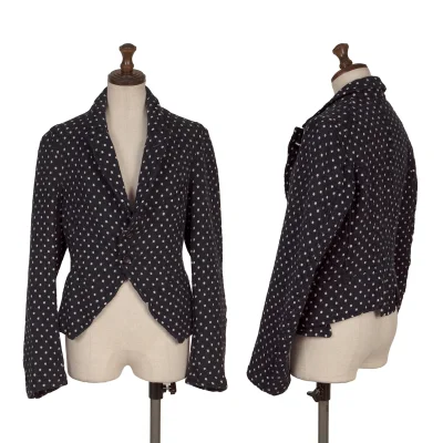 COMME des GARCONS Wool Fulling Dot Jacket