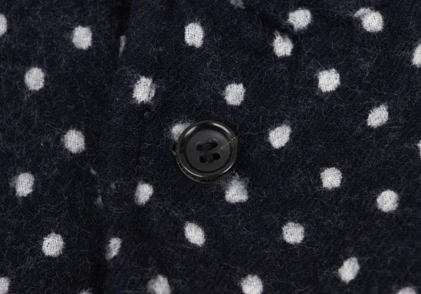 COMME des GARCONS Wool Fulling Dot Jacket K-168594_006