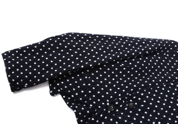 COMME des GARCONS Wool Fulling Dot Jacket K-168594_008