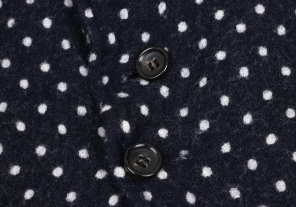 COMME des GARCONS Wool Fulling Dot Jacket K-168594_011
