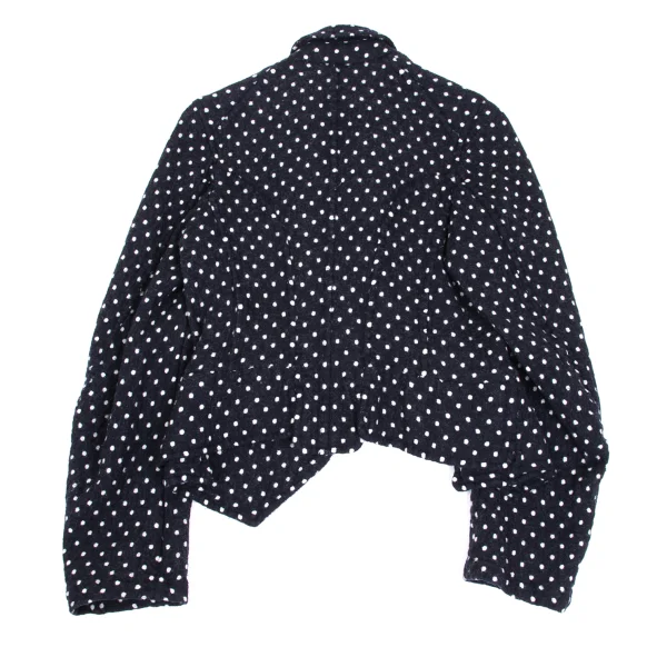 COMME des GARCONS Wool Fulling Dot Jacket K-168594_013