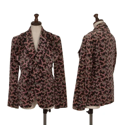 COMME des GARCONS Patterned Rope Piping Lapel Design Jacket